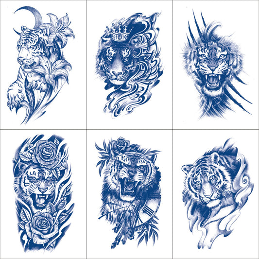 Tiger pack（6 tattoos）