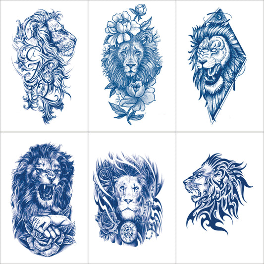 Lion Pack（6 tattoos）