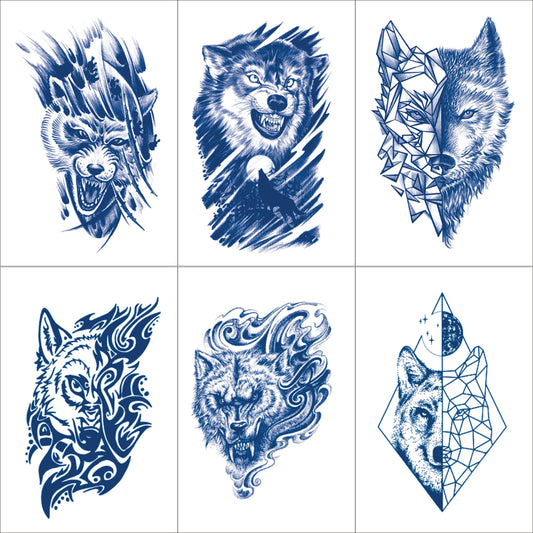 Wolf Pack（6 tattoos）